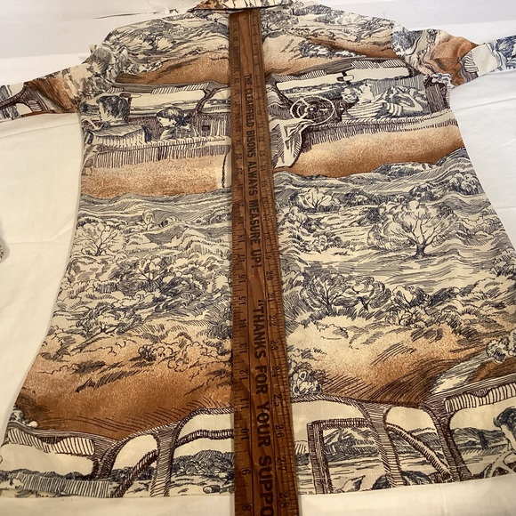 Vintage 70’s  Disco Shirt Women’s Unisex size Medium By Pinwinnie - Picture 9 of 13